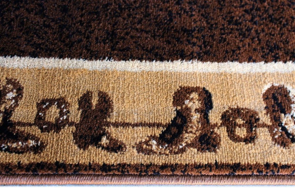 Cowboy Runner Area Rug Design L 375 (2 Feet 4 Inch X 10 Feet 9 Inch) Runner