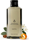 Hotel Scents Santal 5.07 Fl Oz (150Ml), Home Luxury Aroma & Hotel Fragrance Diffuser Oil- Hotel Diffuser Oil for Aromatherapy- USA Made, Bigger Bottle, Bolder Aroma & Longer Lasting