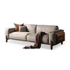 Genuine Leather Standard Sofa Cushion Couch