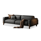 Genuine Leather Standard Sofa Cushion Couch