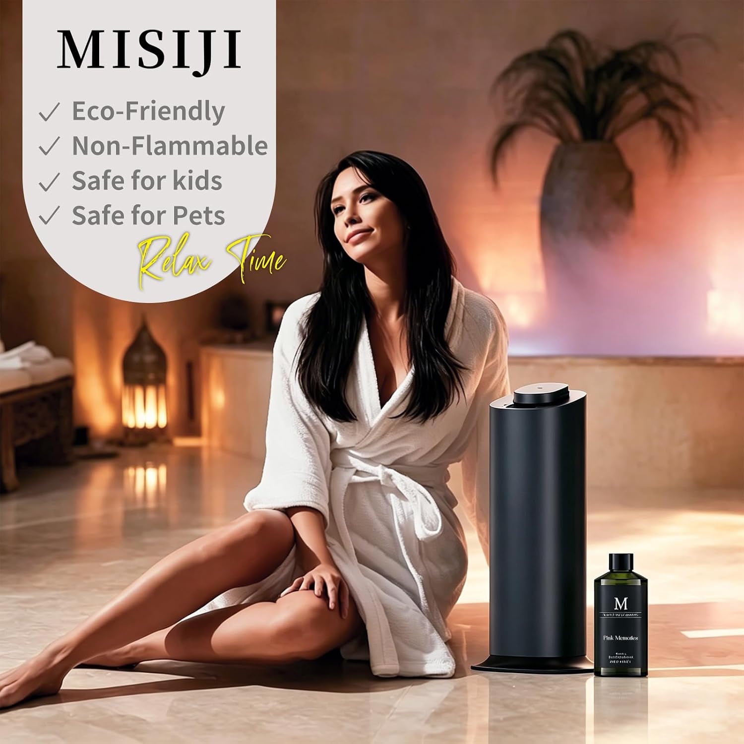 Hotel Collection Diffuser Oil-Pink Memories, 6.76 Fl Oz (200Ml), Home Luxury Aroma & Hotel Fragrance Diffuser Oil- Essential Oils for Aromatherapy Bigger Bottle, Longer Lasting Aroma