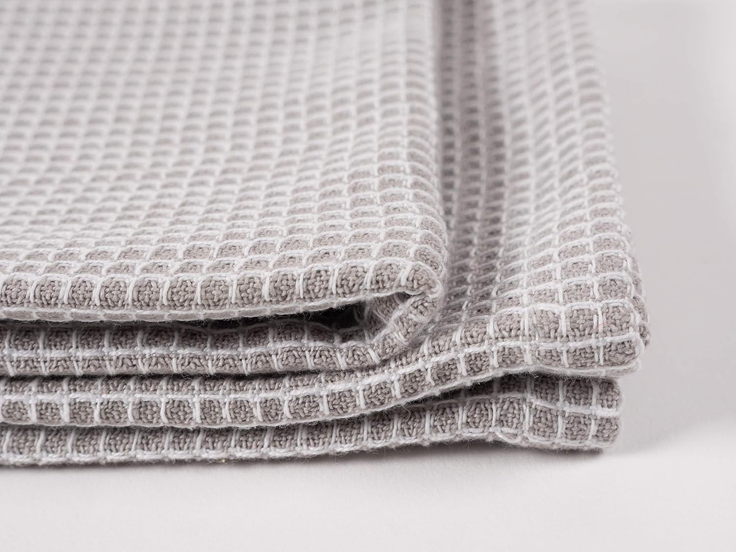Kitchen Towels, Set of 4 Absorbent, Durable and Soft Towels | Perfect for Kitchen Messes and Drying Dishes, 18 X 28 – Inches, Drizzle, Small