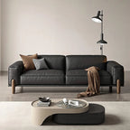 Genuine Leather Standard Sofa Cushion Couch