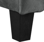Harrington 80.3" Sofa, Transitional Modern, Pocket Coil Comfort, Easy Assembly, Microfiber Fabric, Dark Grey