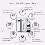 Scent Machine Aroma Diffuser Wall Mounted Hotel 160ML Aroma Diffuser with Fan inside for Large Area Hotel Lobby Home Fragrance