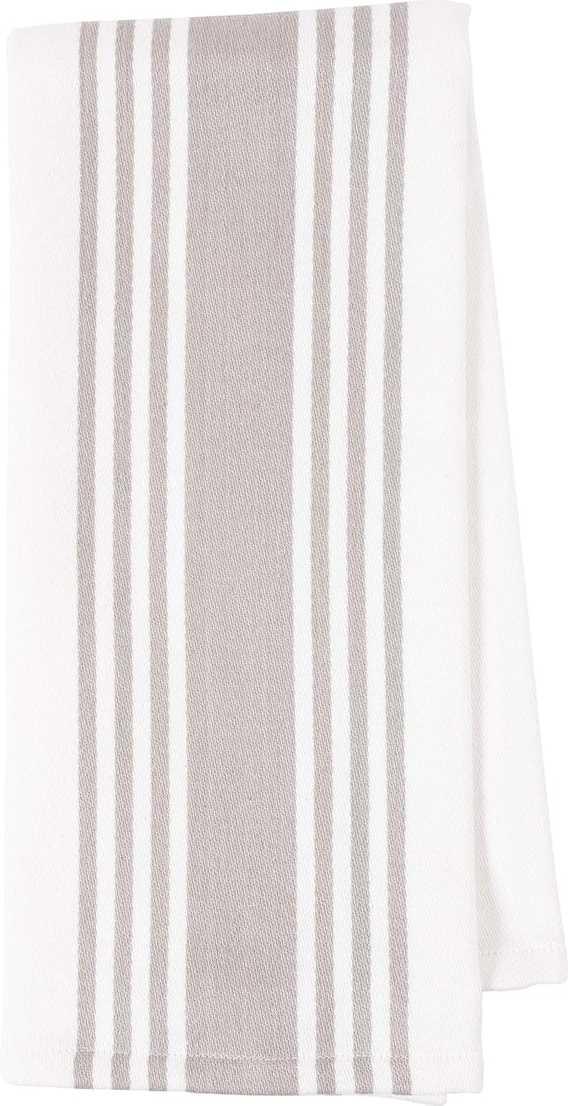 Kitchen Towels, Set of 4 Absorbent, Durable and Soft Towels | Perfect for Kitchen Messes and Drying Dishes, 18 X 28 – Inches, Drizzle, Small