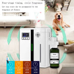 Scent Machine Aroma Diffuser Wall Mounted Hotel 160ML Aroma Diffuser with Fan inside for Large Area Hotel Lobby Home Fragrance