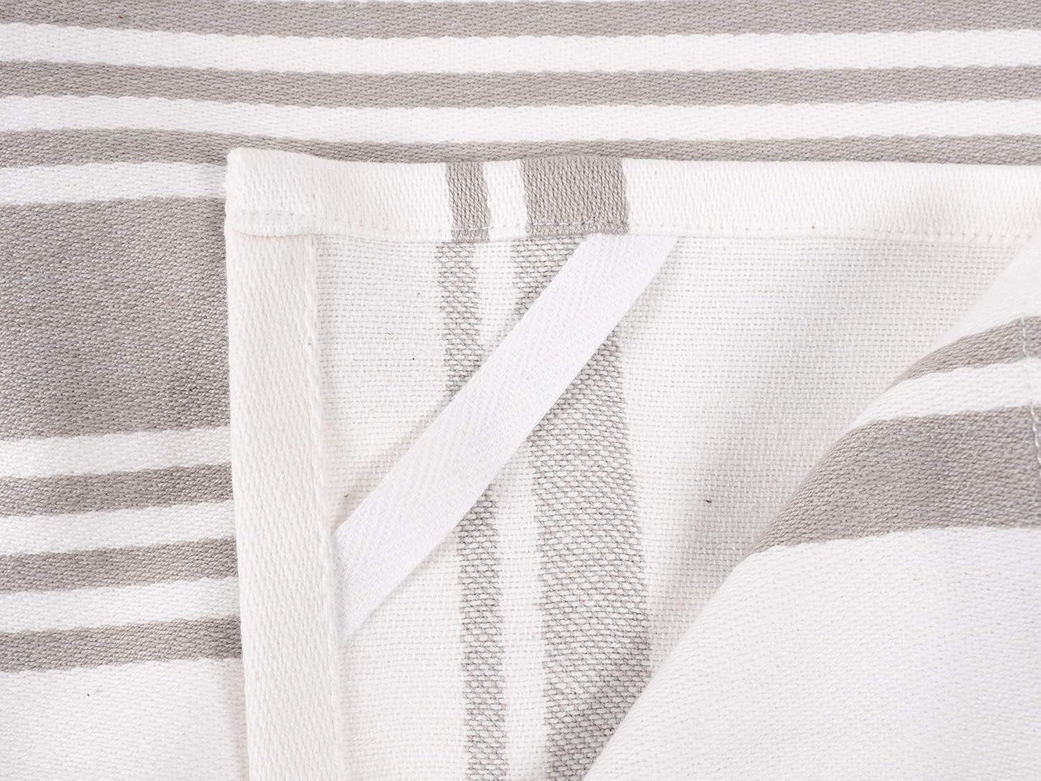 Kitchen Towels, Set of 4 Absorbent, Durable and Soft Towels | Perfect for Kitchen Messes and Drying Dishes, 18 X 28 – Inches, Drizzle, Small