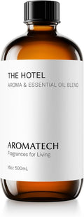 the Hotel Aroma Essential Oil Blend: Luxury Hotel Inspired Aromatherapy with Lemon, Lavender, Peach & Pine for Ultrasonic Diffusers & Nebulizers (500 Ml, the Hotel)